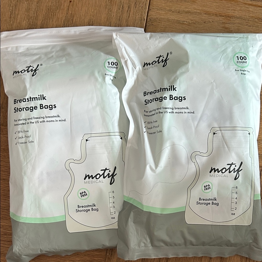 Motif Breastmilk Storage Bags (200 count)